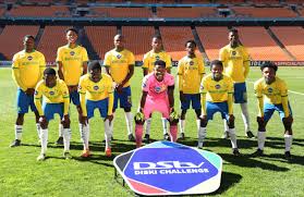 Initially prince bayisikili was placed as the team guardian at emsizini and later replaced by prince sithela and the team's headquarter was at the embelebeleni royal kraal by then the team colours had changed to bottle green and white. Mamelodi Sundowns Fc On Twitter The Action Comes To A Close At The Fnb Stadium Our Diski Boys Suffer Defeat On The Day But Can Hold Their Heads Up High After An