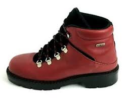 Details About Sorel Vintage Womens Red Ankle Boots Size Us 7 Eu 37 5 Uk 5