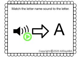 Errorless Boom Cards Stimulus Equivalence Matching Letters Video Aba Therapy Lettering Literacy