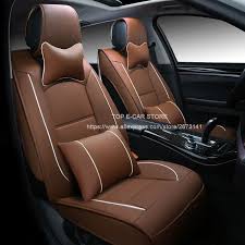 Roskoshnye Kozhanye Podushki Avtomobilya Chehly Na Sidenya Universalnye Chehly Dlya Ford Focus 2 Fokus 3 Fiesta Leather Car Seat Covers Custom Car Interior Car Seats
