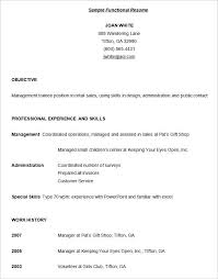 Functional resumes highlight your skills and accomplishments, regardless of the length of your some recruiters said using the skills resume format when you're not changing jobs or field of work. Functional Resume Template