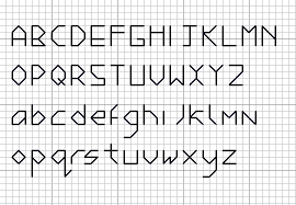 Backstitch alphabet military x stitch: Free Cross Stitch Alphabet And Number Charts Frian