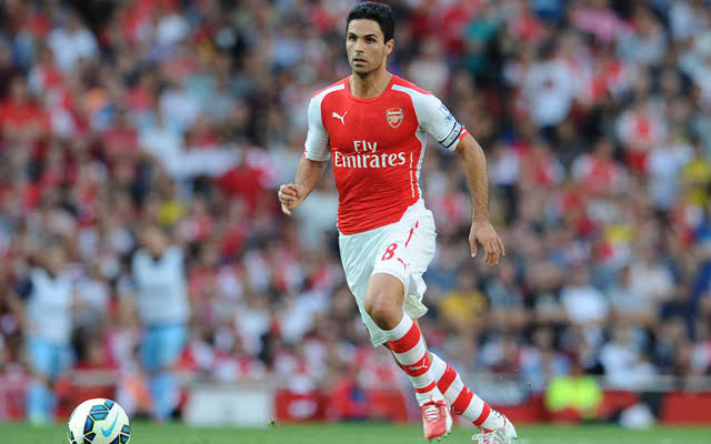 Mikel Arteta, pernah mengkapteni Arsenal.