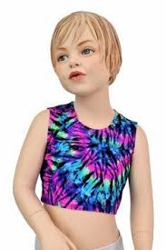 Girls Sleeveless Tie Dye Top Top Only Coquetry Clothing