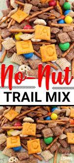 No Nut Back To School Trail Mix Simplistically Living Living Nonutbacktoschooltrailmix S Nut Free Trail Mix Recipe Trail Mix Recipes Snack Mix Recipes