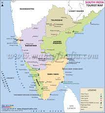 Kerala tamilnadu karnataka tour package. South India Travel Map South India Tour