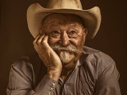 Actor Barry Corbin giving presentation at Wichita State