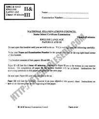 Neco Past Questiosn On English Language In 2020 Past Questions This Or That Questions Essay Questions