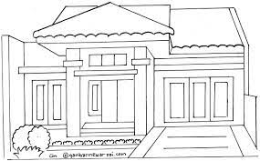 Sketsa gambar rumah adat dayak rumah adat banjar kartun. Gambar Mewarnai Rumah Adat Betawi Mewarnai Gambar