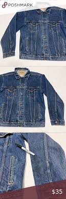 Levis Strauss Signature Vintage Denim Men S Jacket In 2020 Vintage Denim Vintage Denim Jacket Mens Denim