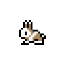 Mini bunny cross stitch patterns. Rabbit 1 Mini Cross Stitch Crafty Little Devils