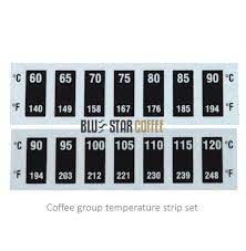 In year 2021 1 new zealand dollar $ has traded for : Coffee Group Temperature Strip Set