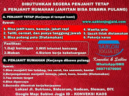 Remaja itu diketahui bernama andika reza rahmadani (14), warga desa lambangan, kecamatan wonoayu, sidoarjo. Lowongan Jahit Dibawa Pulang Belajar