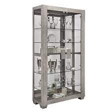 Maybe you would like to learn more about one of these? Modern Lighted 5 Shelf Curio Cabinet In Ashwood Taupe Walmart Com Walmart Com