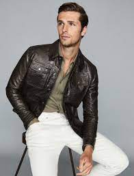 Pin By Dave On Leather Jeans Men Leather Jacket Leather Jacket Style Mens Clothing Styles