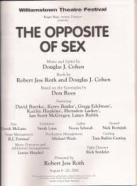The Opposite of Sex | Douglas J. Cohen