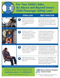 Iowa Child Passenger Safety Law Blank Children S Hospital Child Passenger Safety Best Parenting Books Childrens Hospital