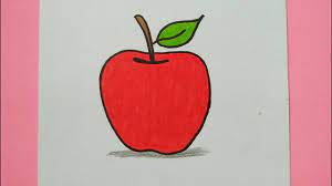 Gambarcoid buah adalah bagian dari. Apel Mari Belajar Menggambar Dan Mewarnai Buah Apel Youtube