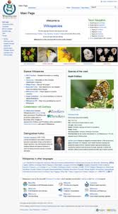 Wikipedia is essentially a social network, he wrote on his telegram channel on friday. Category Wikispecies Wikimedia Commons