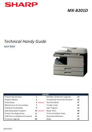 The best part about using driverdoc is. Sharp Mx B201d Technical Handy Manual Pdf Download Manualslib