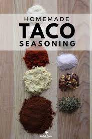 Diy Taco Seasoning Recipe Homemade Taco Seasoning Recipe Homemade Tacos Taco Seasoning Recipe
