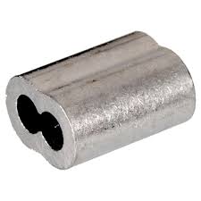 Hardware Essentials 1 8 In Cable Ferrule In Aluminum 50 Pack 322220 0 The Home Depot Hardware Aluminum Uses Stainless Steel Cable
