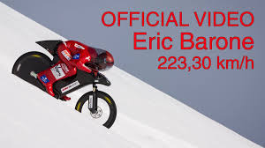Official Eric Barone 223 30 Km H World Mountain Bike Speed Record Vars Speed Challenge 2015 Mountain Biking Downhill Mountain Biking French Alps