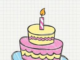 Find the perfect birthday cake drawing stock illustrations from getty images. Birthday Cake Drawing Free Vector Free Vectors Ui Download