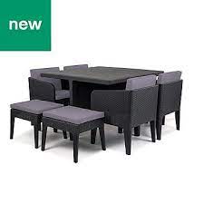 Columbia 8 Seater Dining Set Stylish Seating Outdoor Dining Set Dining Set