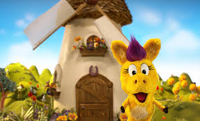 In addition to the standard disney junior logo, other variations were released as well. Donkey Hodie Fred Rogers Productions