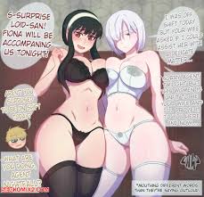 ✅️ Porn comic Yor x Fiona x Loid. Hornygraphite Sex comic sexy girls were 