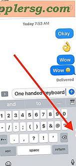 Cara Menggunakan Keyboard Satu Tangan di iPhone