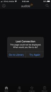 Bug App On Ios Is Not Working Cannot See Library Audible