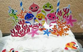 Cake Topper Baby Shark No Elo7 Ninaq Cria Papelaria Personalizada F6c84b