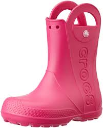 Unfollow croc rain boots to stop getting updates on your ebay feed. Amazon Com Crocs Kids Handle It Rain Boots Waterproof Slip On Shoes Kids Rain Boots Rain Boots