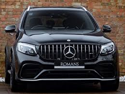 2018 Used Mercedes Benz Glc Class Amg Glc 63 S 4matic Premium Obsidian Black