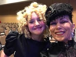 Carla is warmed up and ready for her first performance as Matilda! She may  be the smallest, but this maggot packs a punch! Come and see her tonight at  the Isaac Theatre