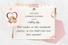 This example gives you 6 sample bootstrap cards , each of which has a title, a subheading, text, and an image. Free Wedding Congratulations Note Cards Online