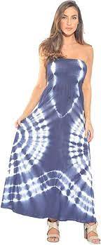 Riviera Sun 21611-tw-xl Strapless Tube Maxi Dresssummer Dresses Turquoisewhite At Amazon Womens Tube Maxi Dresses Summer Dresses For Women Summer Maxi Dress