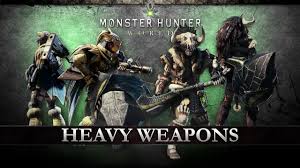 In total the game features 421 weapon designs (roughly 30 per weapon) with more to come! Monster Hunter World Heavy Weapons Youtube