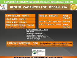 On Site Employer Interview For Our Iso Jcia Certified Tertiary Hospital Client Saudi German Hospital Jedda Overseas Jobs Charge Nurse Respiratory Therapist