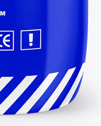 Download Glossy Plastic Barrel Mockup In Barrel Mockups On Yellow Images Object Mockups