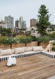 3 Simple Must Haves For The Ultimate Rooftop Deck The Sunset Is Calling Emily Henderson Rooftop Terrace Design Rooftop Design Rooftop Patio Design