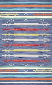 Omaha Tribal Spearhead Stripes Multi Rug Rugs Usa Striped Rug Rugs