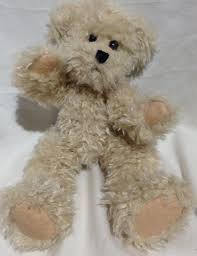 Blonde Tan Teddy Bear Stuffed Animal Jointed Progressive Plush Toy Progressive Bear Stuffed Animal Teddy Bear Stuffed Animal Plush Toy