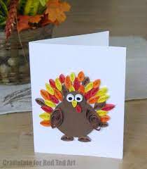 Check spelling or type a new query. Quilled Thanksgiving Cards For Kids Red Ted Art Make Crafting With Kids Easy Fun