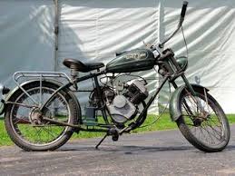 Image result for Sportsman Yellow 1952 Motorcycle