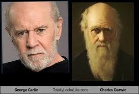 George Carlin Totally Looks Like Charles Darwin