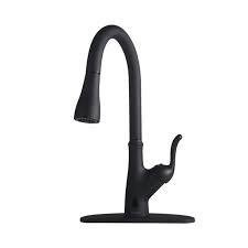 Modern touchless kitchen faucets promotes your appliance cleaning in the kitchen much easier. Black Kitchen Faucets With Pull Down Sprayer Kitchen Sink Faucet With Pull Out Sprayer Fingerprint Resistant Single Hole Deck Mount Single Handle Copper Kitchen Faucet Matte Black Walmart Com Walmart Com