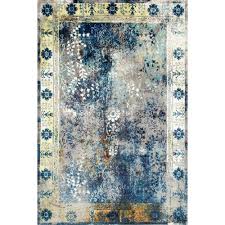 Nuloom Vintage Dotty Blue 8 Ft X 10 Ft Area Rug Eclectic Area Rug Vintage Area Rugs Area Rugs